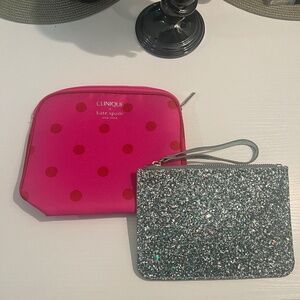 Clinique x Kate Spade Cosmetic Bag (NWOT)